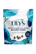 Lilys Less Sugar Baking Chips 7oz Resealable Bags