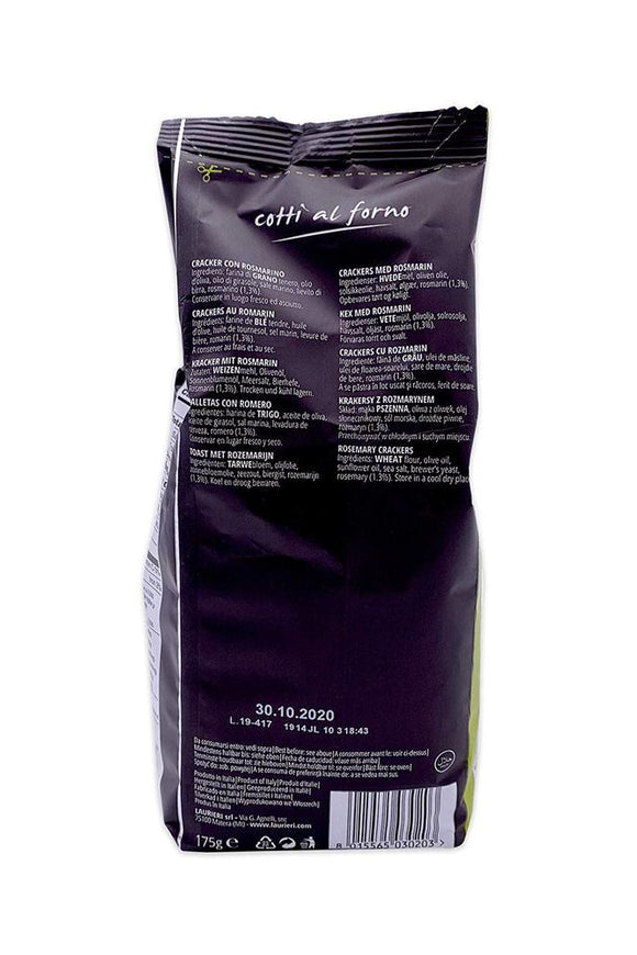 Laurieri Scrocchi Rosemary Italian Flatbread Crackers