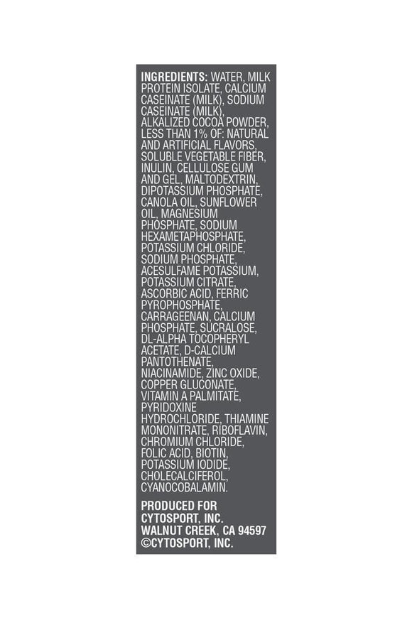 Muscle Milk Pro Series Protein Shake Knockout Chocolate